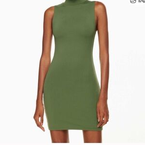 Babaton Contour Sage Green Dress